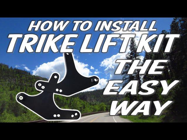 How to Install a Convertible Comfort Lift™ Kit on a Harley-Davidson Trike