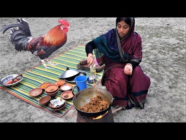 Country Chicken Masala Curry Recipe | Masala Chicken Curry Cooking By Street Village Food