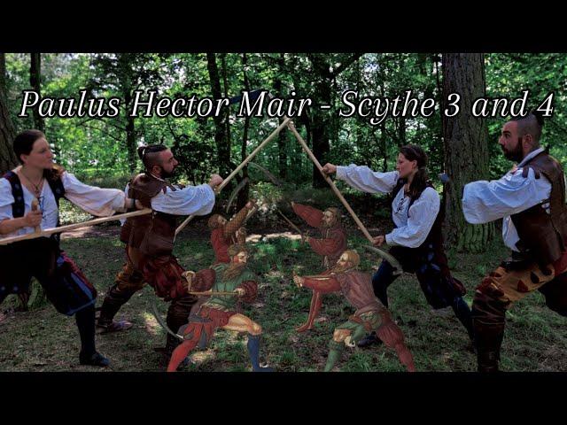 Paulus Hector Mair - Scythe assault 3 and 4