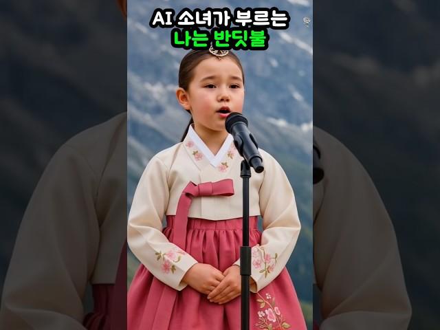  나는 반딧불 #김유하 버젼  #립싱크 #트롯 #트로트 #김유하 #ai