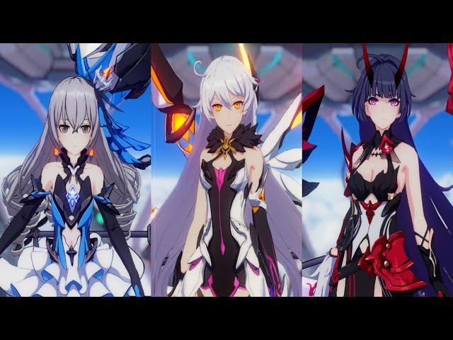 Honkai Impact 3rd - Valkyries Ultimate voice lines (Kiana, Mei, Bronya) - Part 1 Subtitle [ID/ENG]