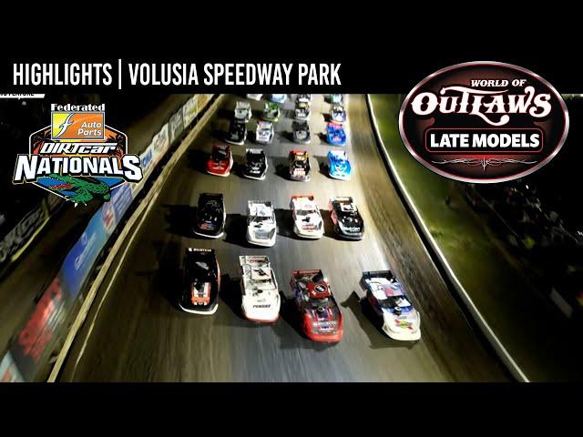 World of Outlaws Late Model Series | Volusia Speedway Park | February 14, 2025 | HIGHLIGHTS