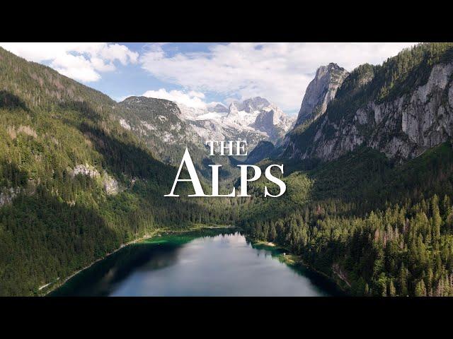 The Alps and Dolomites 4K - Scenic Relaxation Film With Calming Music and Location Names