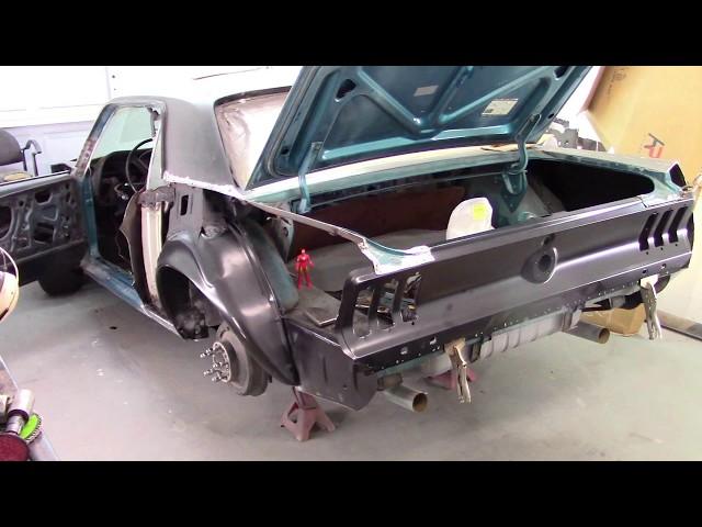 Quarter panel and tail panel install. "Jade" part 25