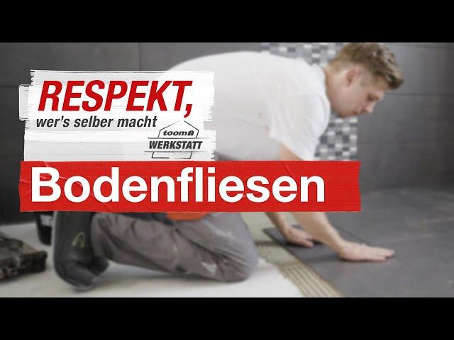 Bodenfliesen richtig verlegen | toom Werkstatt