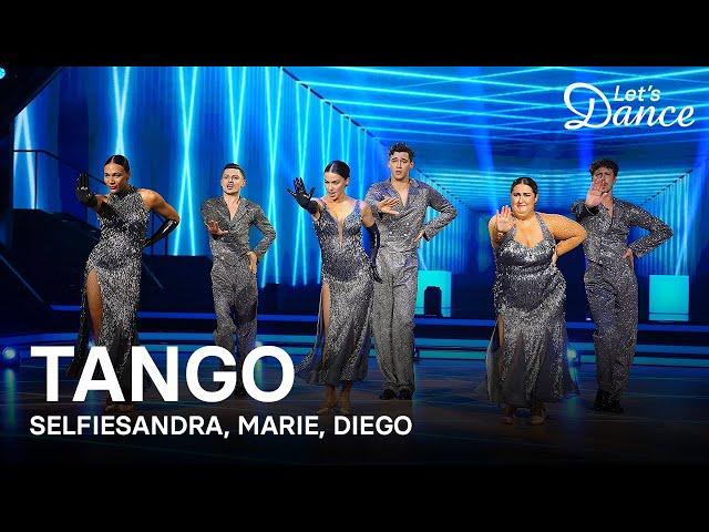 SELFIESANDRA, MARIE und DIEGO sind TEAM TANGO  | Let's Dance 2025 