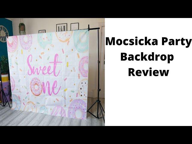 Mocsicka Party Backdrop Review