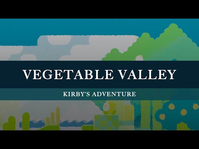 Kirby’s Adventure: Vegetable Valley Arrangement