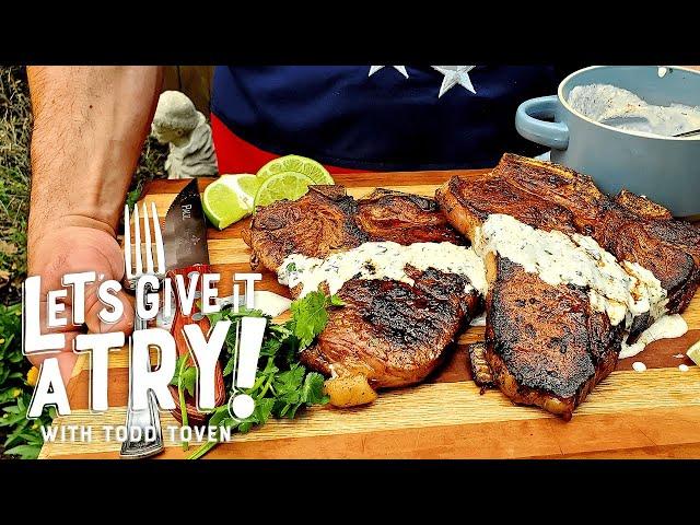 Todd Toven's Texas T-Bone Steak! | Let's Give it a Try | Blackstone Griddles