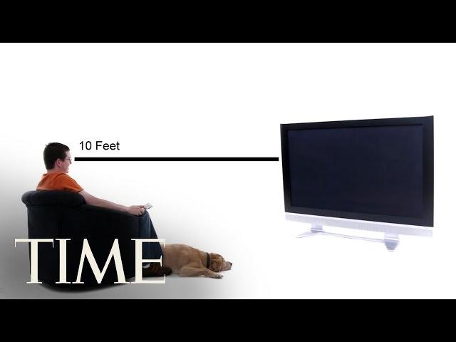 30-Second Tech Trick: How To Choose The Right Size TV | TIME