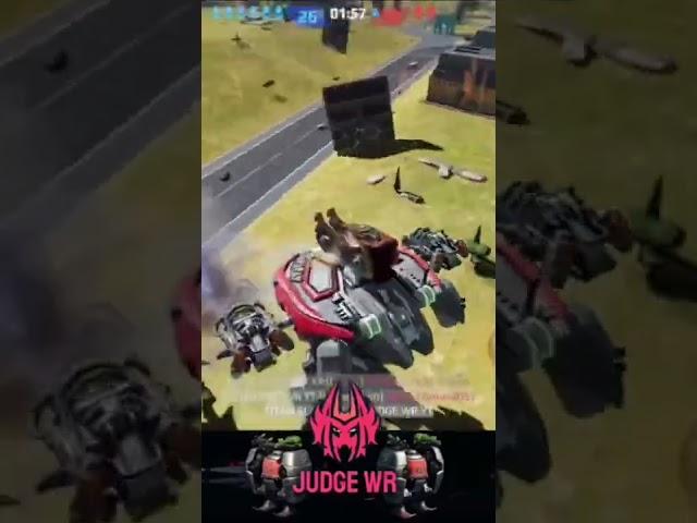 Luchador multi kill #luchador #warrobots #wr #shorts #warrobotsremastered #judge