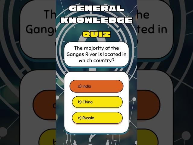 Shorts General Knowledge Quiz Part 41| #triviaquiz#generalknowledgequiz #educationalquiz #quiztrivia
