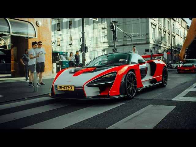 Supercars Arriving (Streetgasm 2021) Crazy Sound & Accelerations! McLaren Senna, SF90 Stradale..