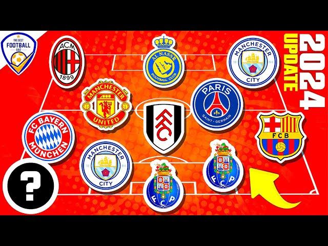 GUESS THE NATIONAL TEAM BY PLAYERS' CLUB | FOOTBALL QUIZ 2024