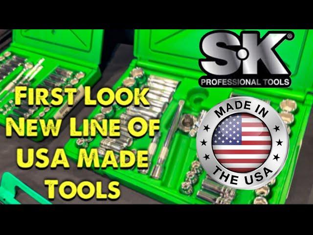 First Look At New SK TOOLS USA MADE Line Of Tools  SK is bringing American Manufacturing Back