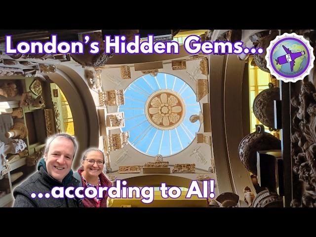 Travel Tips for A Day in LONDON using only AI! Hidden gems you MUST see!