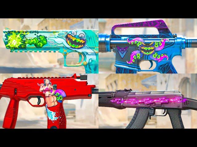 NEW STICKER COMBOS ARE- CS2 COMMUNITY IS COOKING INSANE WILD CRAFTS-BEST ARMORY STICKER CRAFTS CS2