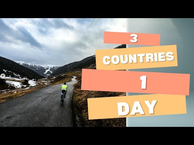 ANDORRA - Cycling through three countries in one day