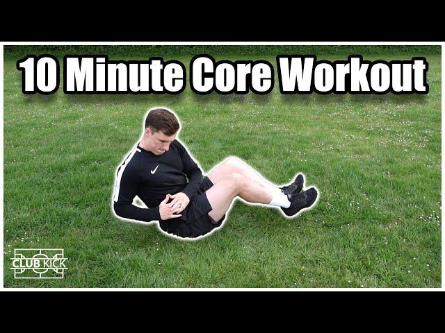 10 Minute Core Workout for Football Players | Strength & Conditioning Training to Build Stronger Abs