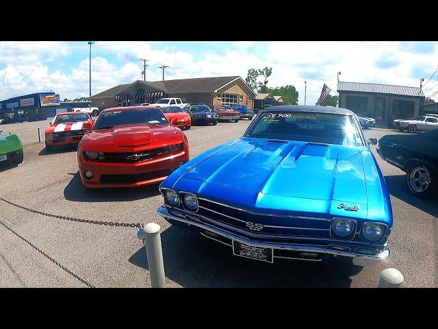 Maple Motors SNEAK PEEK 6/30/24 Lot Walk Classic Muscle Cars For Sale