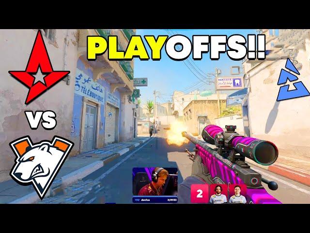 PLAYOFFS!! - Astralis vs Virtus pro - HIGHLIGHTS - BLAST Premier 2024 | CS2