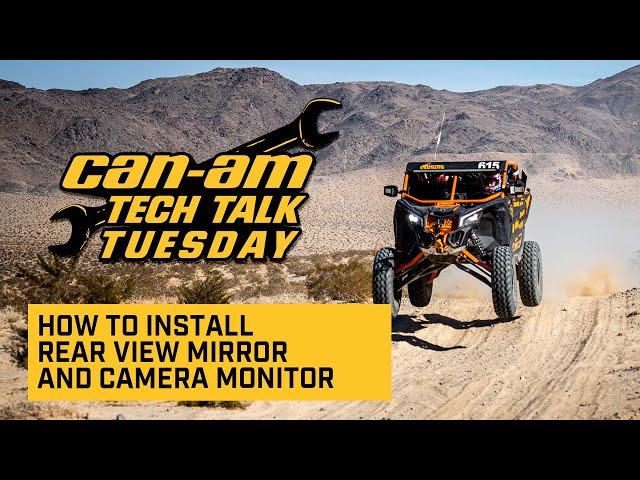 Tech Talk Tuesday | How to install the Rear View Mirror and Camera Monitor