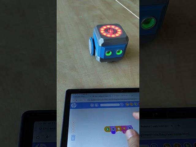 Multiple levels of coding blocks with Otto robot #ottodiy #robotics #steam #code #ai #hprobot