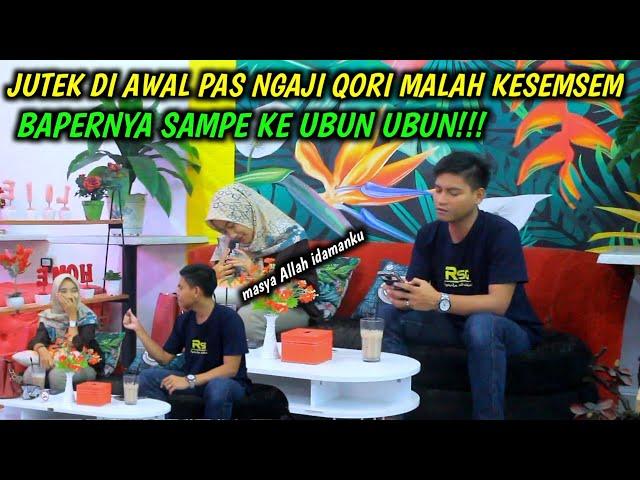 PRANK SHOLAWAT &QORIJUTEK DI AWAL PAS ABANG NGAJI QORI MALAH KESEMSEM #prank #sholawat #viral