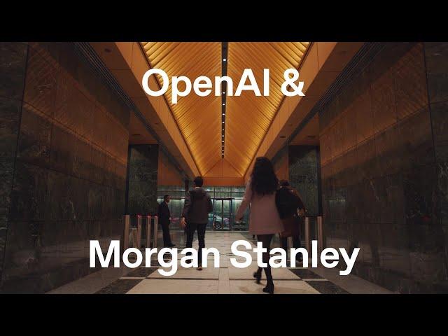 Morgan Stanley reshapes the future of financial services with AI