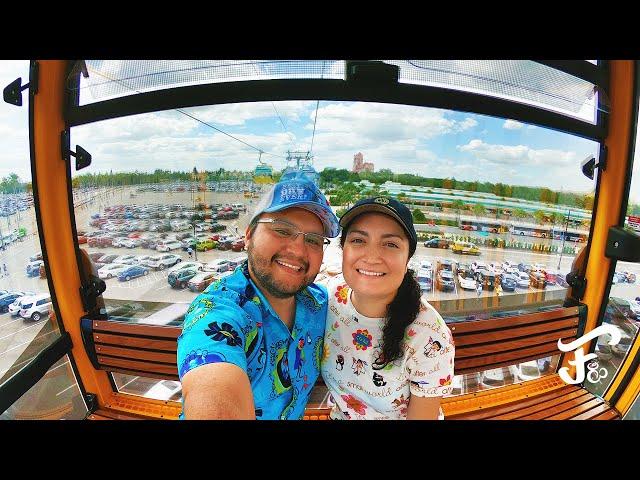 GONDOLAS EN DISNEY WORLD (DISNEY SKYLINER) Recorrido Completo