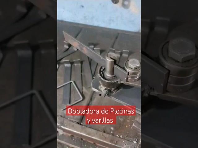 Cómo doblar Pletinas y Varillas. #mecanica #mantenimientoindustrial #torno #herreria #viral