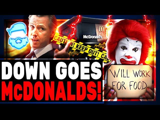 McDonalds SHUTS DOWN Iconic Location & Burger King Replaces Everyone With Computers!