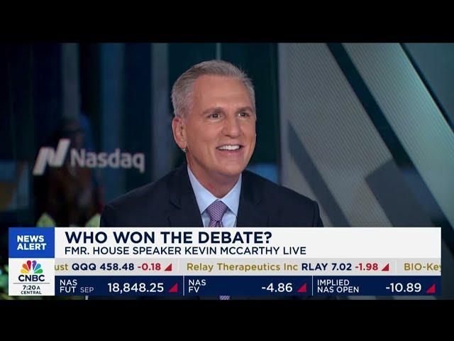 Speaker McCarthy Joins Squawk Box