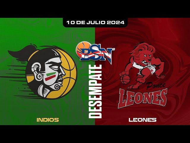 Indios de Mayagüez vs. Leones de Ponce - BSN2024