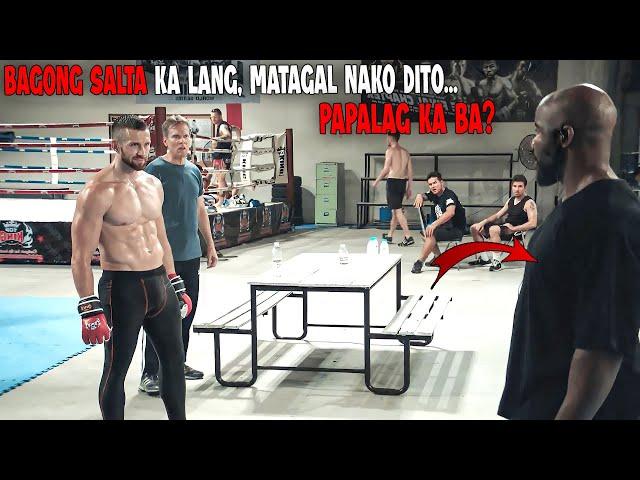 Niyabangan Niya Ang Bagong Salta Sa Gym At Tinawag Pang Payaso Hindi Alam Na Isa Siyang MMA Champion