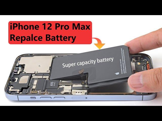 How to replace iPhone 12 Pro Max battery