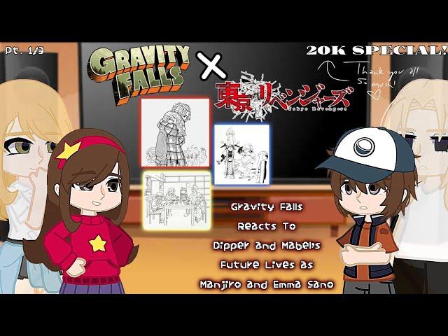 Gravity Falls Reacts To Dipper and Mabel's Future Lives as Manjiro and Emma Sano [ TR x GF ] Pt. 1/3