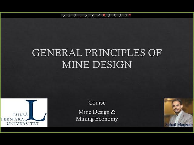 General Principles of Mine Design (with subtitles)