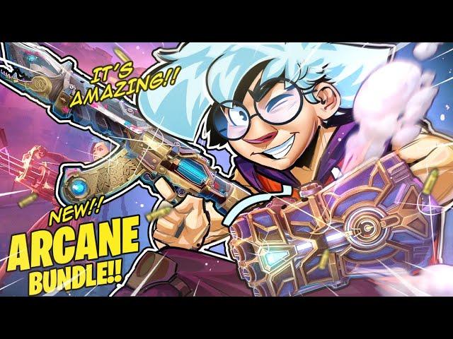 TenZ REACTS TO *NEW* ARCANE BUNDLE !!!!