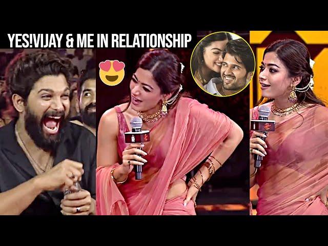 Yes!! I am In Relationship With Vijay Devarakonda | Rashmika Confirms Her Relationship With Vijay