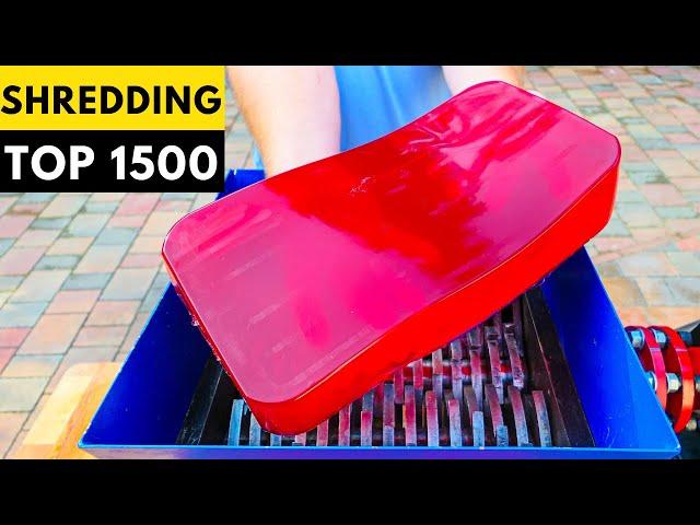 TOP 1500 BEST SHREDDING MOMENTS | SATISFYING ASMR COMPILATION