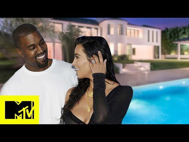 Kim Kardashian Gives A Tour Of Her & Kanye West's Unique House | MTV Celeb