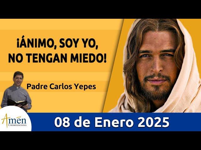 Evangelio De Hoy Miércoles 08 de Enero 2025 #PadreCarlosYepes l San Marcos 6, 45-52 l Misa