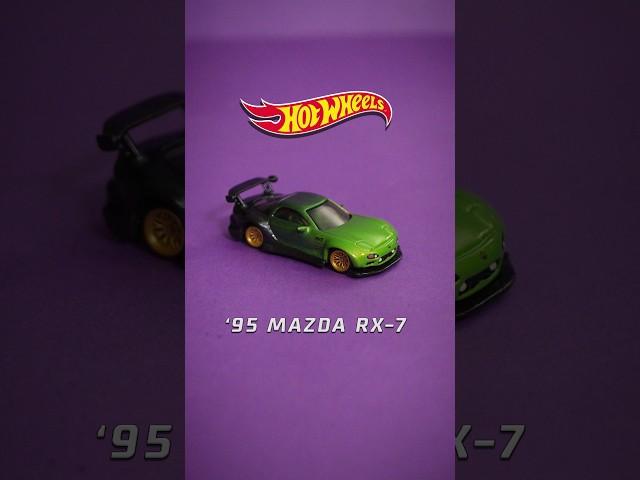 Hot Wheels Mazda RX-7 Custom 1/64 Diecast Car