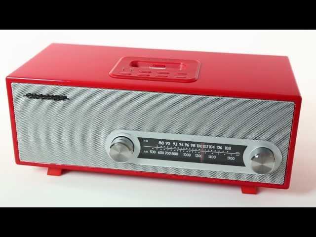 Crosley Ranchero Retro iPhone Radio from ThinkGeek