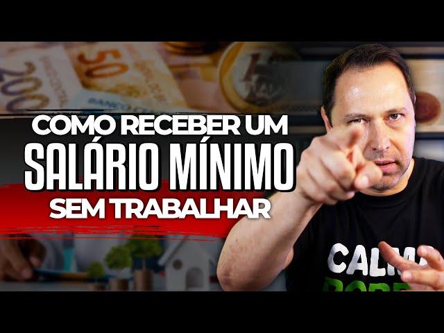 RENDA PASSIVA | Como GANHAR um SALÁRIO MÍNIMO TODOS OS MESES com DIVIDENDOS em FUNDOS IMOBILIÁRIOS?