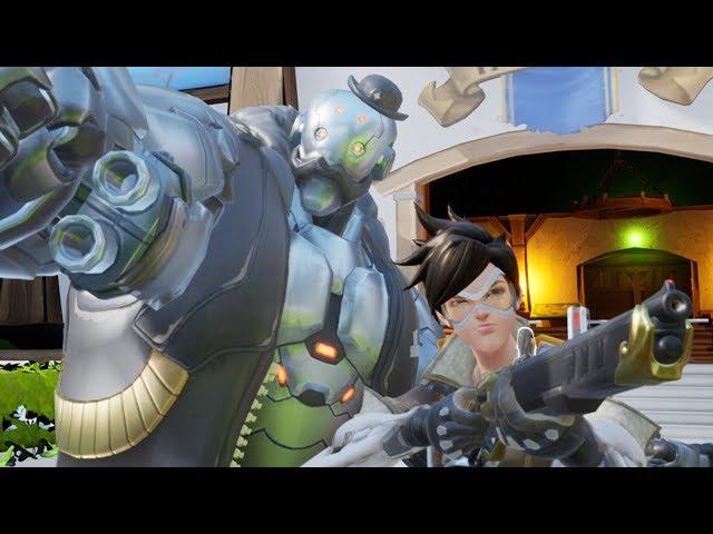 Overwatch - Every Hero Performs Ashe's Highlight Intros