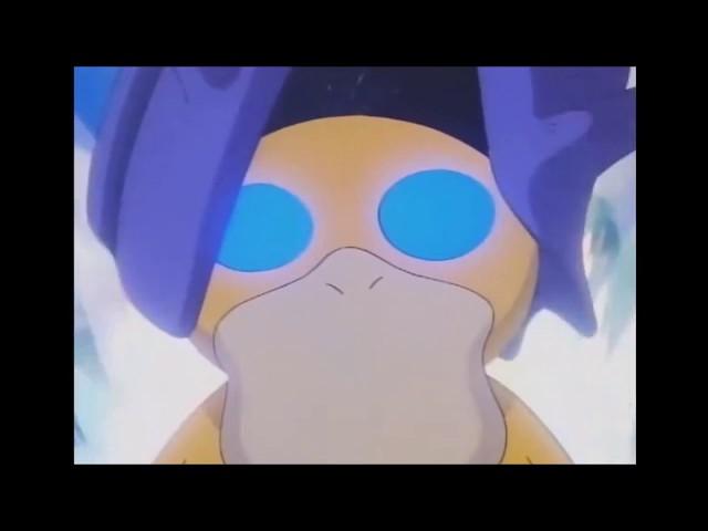 Psyduck evolves into a super saiyan for the first time - (Psyduck's greatest moment)