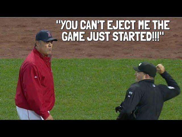 MLB Ejected in the 1st Inning