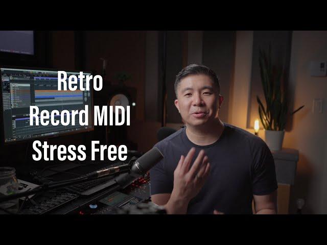 Efficient and Stress Free MIDI Recording | Cubase Retrospective MIDI Recording